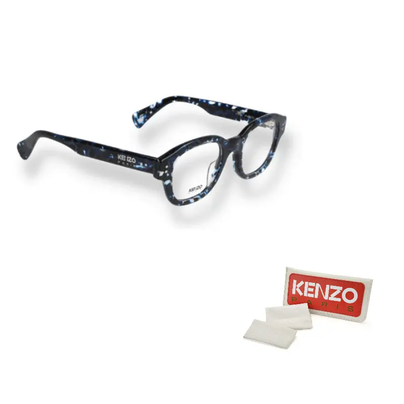 KENZO Ацетатная оправа для очков неправильной формы мужская синяя, Blue
KENZO Ацетатная оправа для очков неправильной формы мужская синяя, Blue