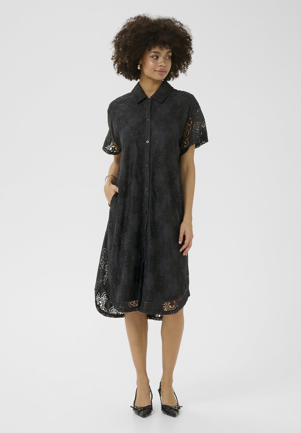 Платье-рубашка Culture, черный
Платье-рубашка Culture, черный