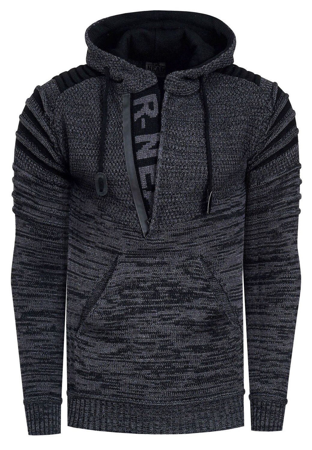 Худи современного трикотажного дизайна RUSTY NEAL, антрацит
Худи современного трикотажного дизайна RUSTY NEAL, антрацит