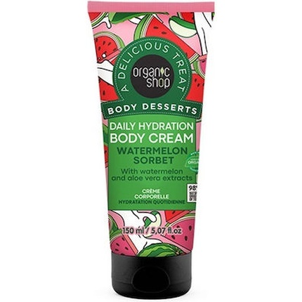 Organic Shop Body Desserts Увлажняющий крем для тела с арбузным сорбетом 150 мл Natura Siberica
Organic Shop Body Desserts Увлажняющий крем для тела с арбузным сорбетом 150 мл Natura Siberica