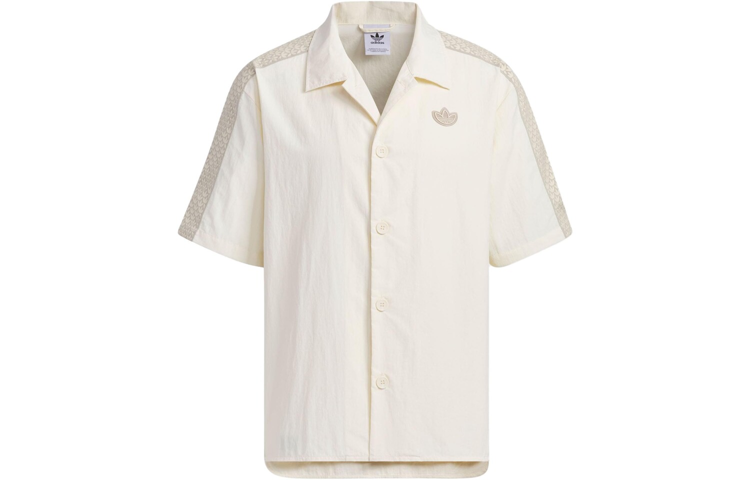 Рубашка с коротким рукавом и логотипом Monogram, белая Adidas Originals, цвет Wonder White
Рубашка с коротким рукавом и логотипом Monogram, белая Adidas Originals, цвет Wonder White