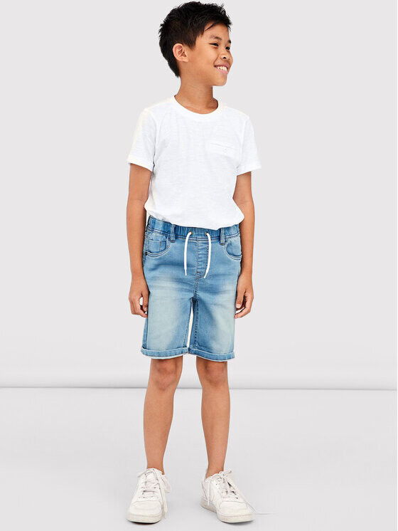 Джинсовые шорты стандартного кроя Name It, синий
Джинсовые шорты стандартного кроя Name It, синий