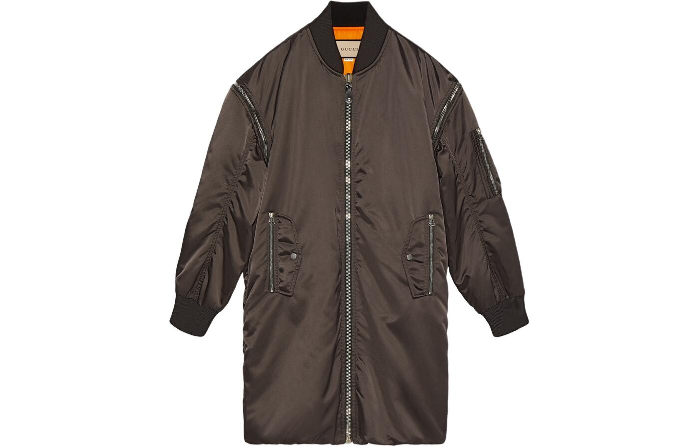 Пуховик мужской коричневый Gucci, коричневый 
Пуховик мужской коричневый Gucci, коричневый