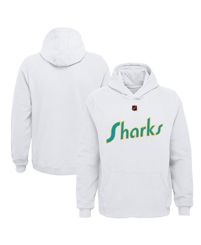 Белый флисовый пуловер с капюшоном с основным логотипом Big Boys San Jose Sharks Special Edition 2.0 Outerstuff, белый
Белый флисовый пуловер с капюшоном с основным логотипом Big Boys San Jose Sharks Special Edition 2.0 Outerstuff, белый