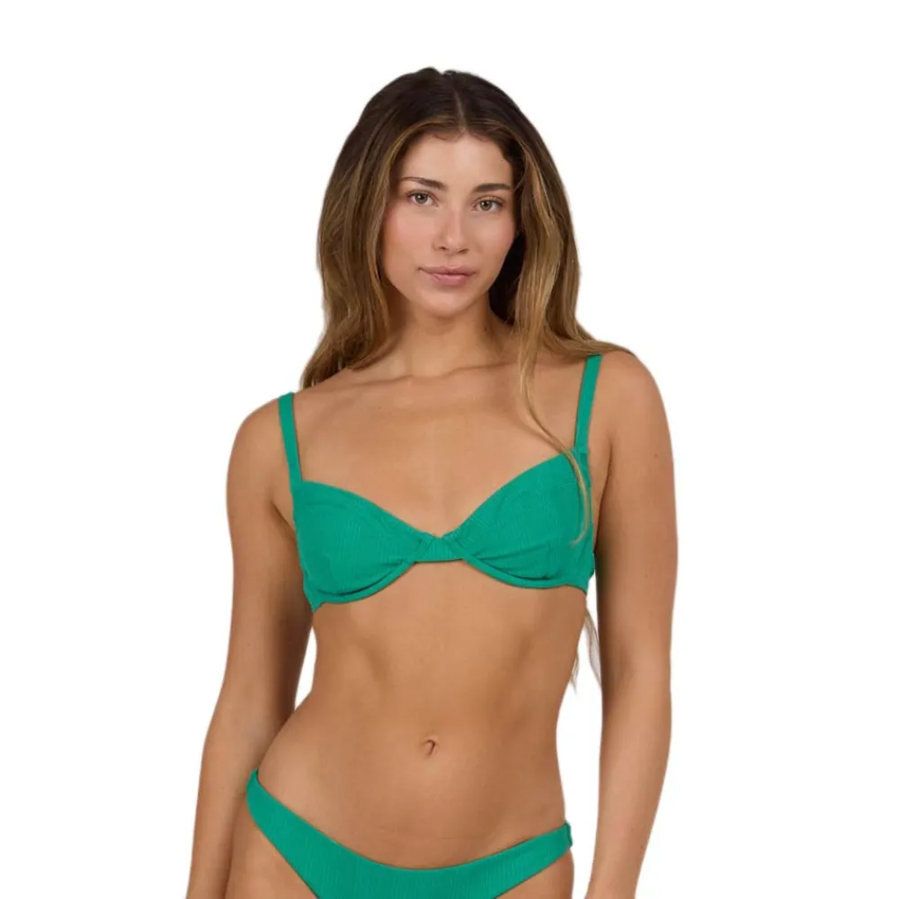 Топ бикини Salty Crew Seafarer balcony, зеленый
Топ бикини Salty Crew Seafarer balcony, зеленый