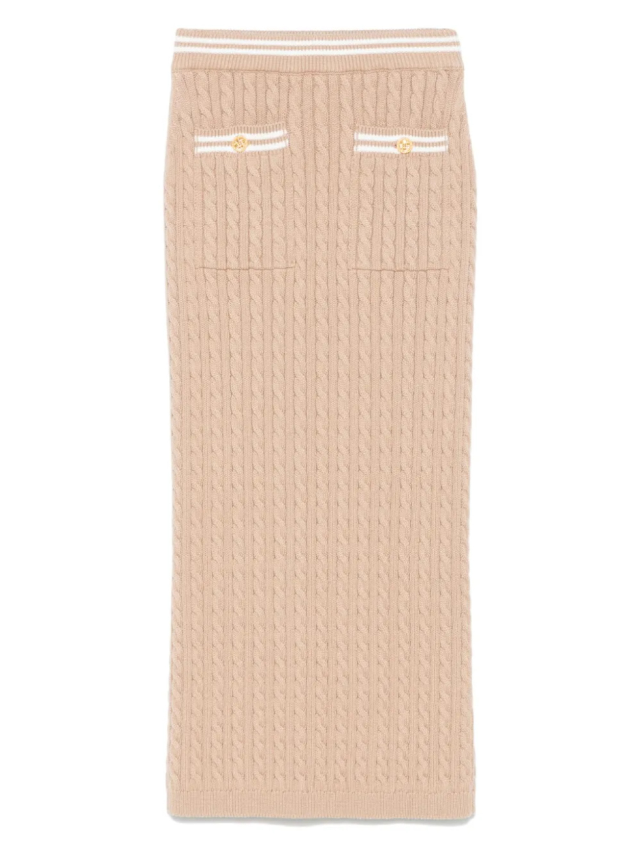 Юбка миди с косичным узором Alessandra Rich, нейтральный
Юбка миди с косичным узором Alessandra Rich, нейтральный