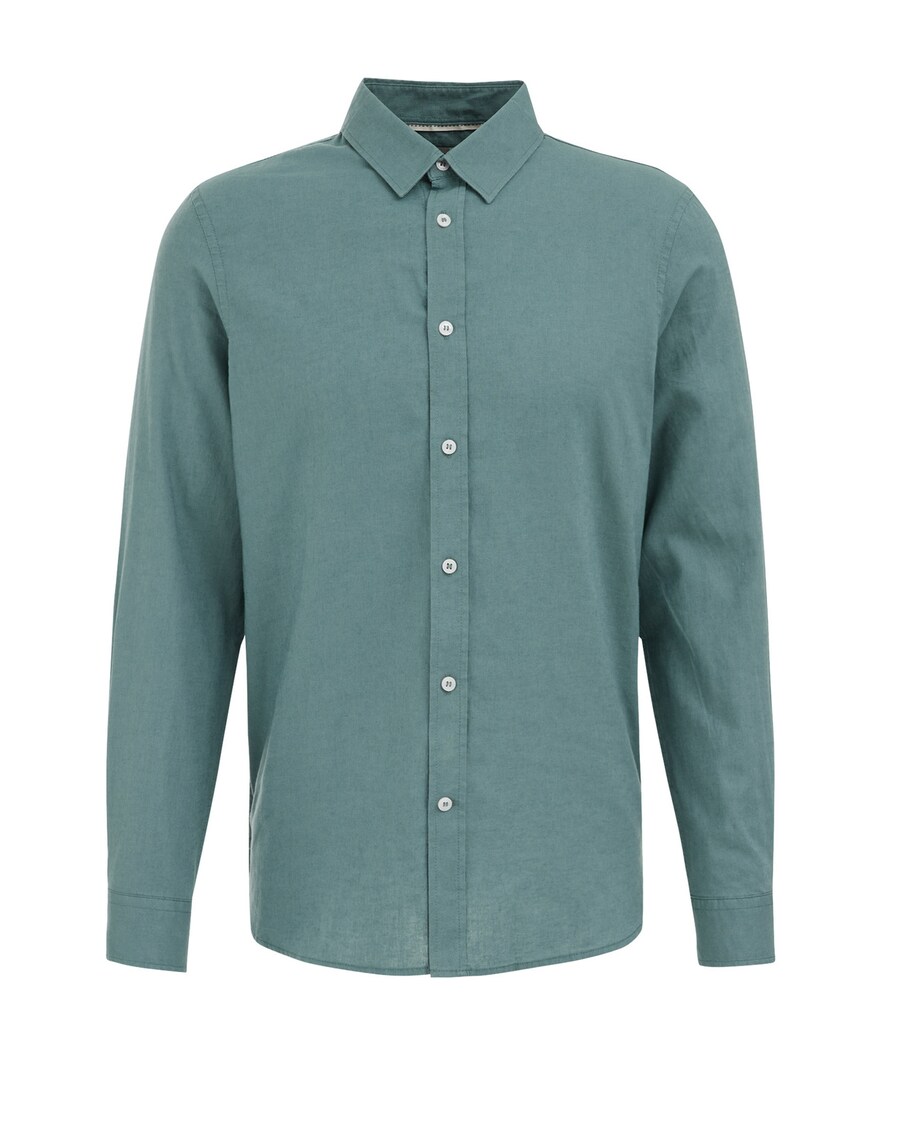 Рубашка обычного кроя на пуговицах WE Fashion, зеленый
Рубашка обычного кроя на пуговицах WE Fashion, зеленый