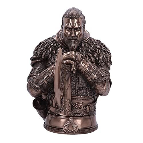 Nemesis Now Assassin's Creed Valhalla Бюст Эйвора, 31 см, смола, бронза, официально лицензированные гаджеты Assassin'S Creed, бюст Эйвора, отлитый из тончайшей смолы
Nemesis Now Assassin's Creed Valhalla Бюст Эйвора, 31 см, смола, бронза, официально лицензированные гаджеты Assassin'S Creed, бюст Эйвора, отлитый из тончайшей смолы