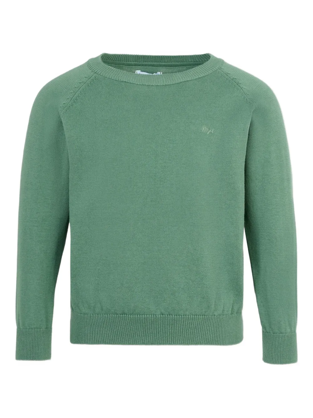Хлопковый свитер с рукавами реглан Mayoral, зеленый
Хлопковый свитер с рукавами реглан Mayoral, зеленый