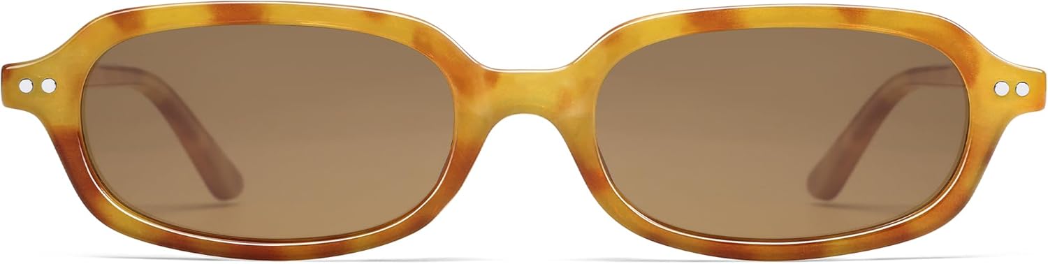 Ретро-солнцезащитные очки прямоугольной формы для женщин и мужчин, модные маленькие узкие квадратные солнцезащитные очки AP3729, желтый черепаховый/коричневый Appassal, Yellow Tortoise/Brown
Ретро-солнцезащитные очки прямоугольной формы для женщин и мужчин, модные маленькие узкие квадратные солнцезащитные очки AP3729, желтый черепаховый/коричневый Appassal, Yellow Tortoise/Brown