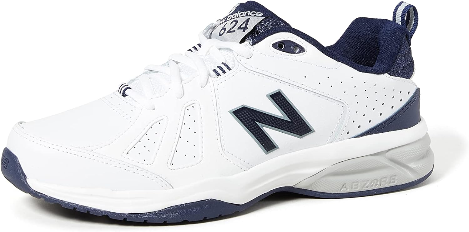 Кроссовки New Balance Mens Mx624nv4, белый/синий/темно-синий
Кроссовки New Balance Mens Mx624nv4, белый/синий/темно-синий