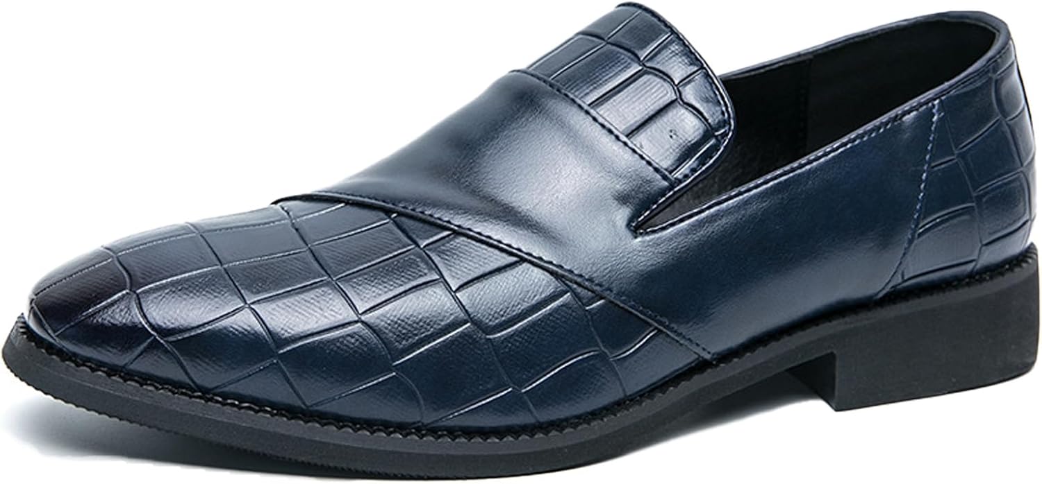 Мужские классические кожаные оксфорды с низким каблуком, удобные с заостренным носком, низкие, слипоны для работы, вождения и вечеринок Yherohg, синий
Мужские классические кожаные оксфорды с низким каблуком, удобные с заостренным носком, низкие, слипоны для работы, вождения и вечеринок Yherohg, синий