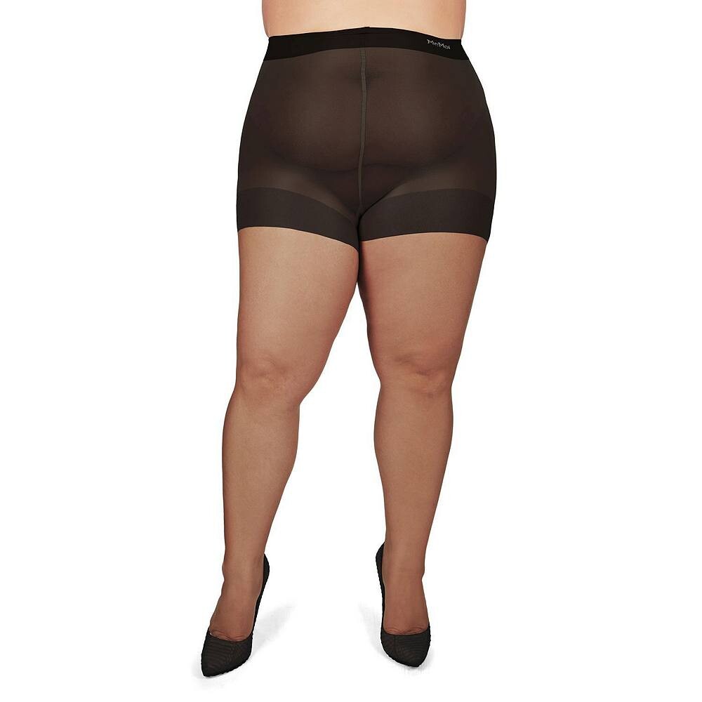 Ультрапрозрачные колготки с пышным верхом больших размеров MeMoi, цвет Jet Black
Ультрапрозрачные колготки с пышным верхом больших размеров MeMoi, цвет Jet Black