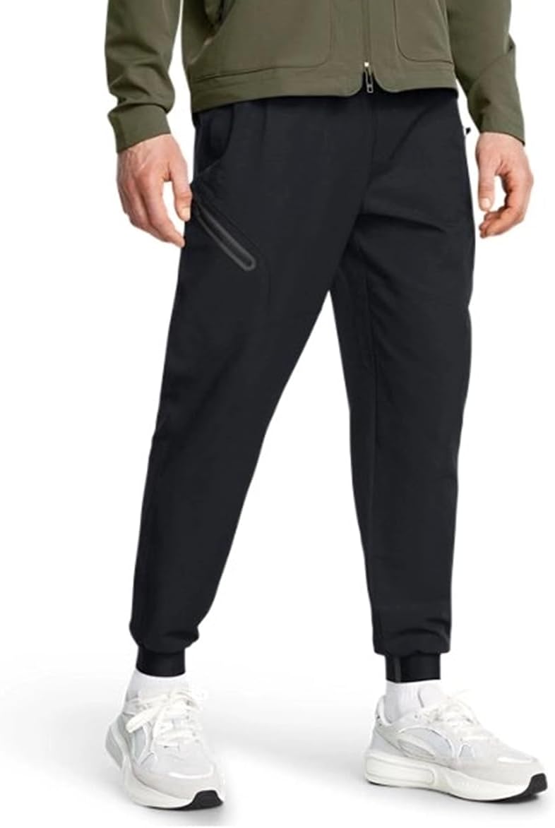 Мужские флисовые джоггеры Unstoppable от Under Armour - дышащие и эластичные, Black - 001
Мужские флисовые джоггеры Unstoppable от Under Armour - дышащие и эластичные, Black - 001