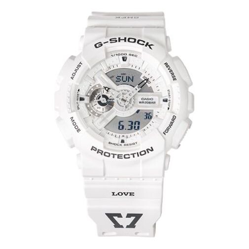 Часы CASIO G-Shock Analog-Digital 'White', белый 
Часы CASIO G-Shock Analog-Digital 'White', белый