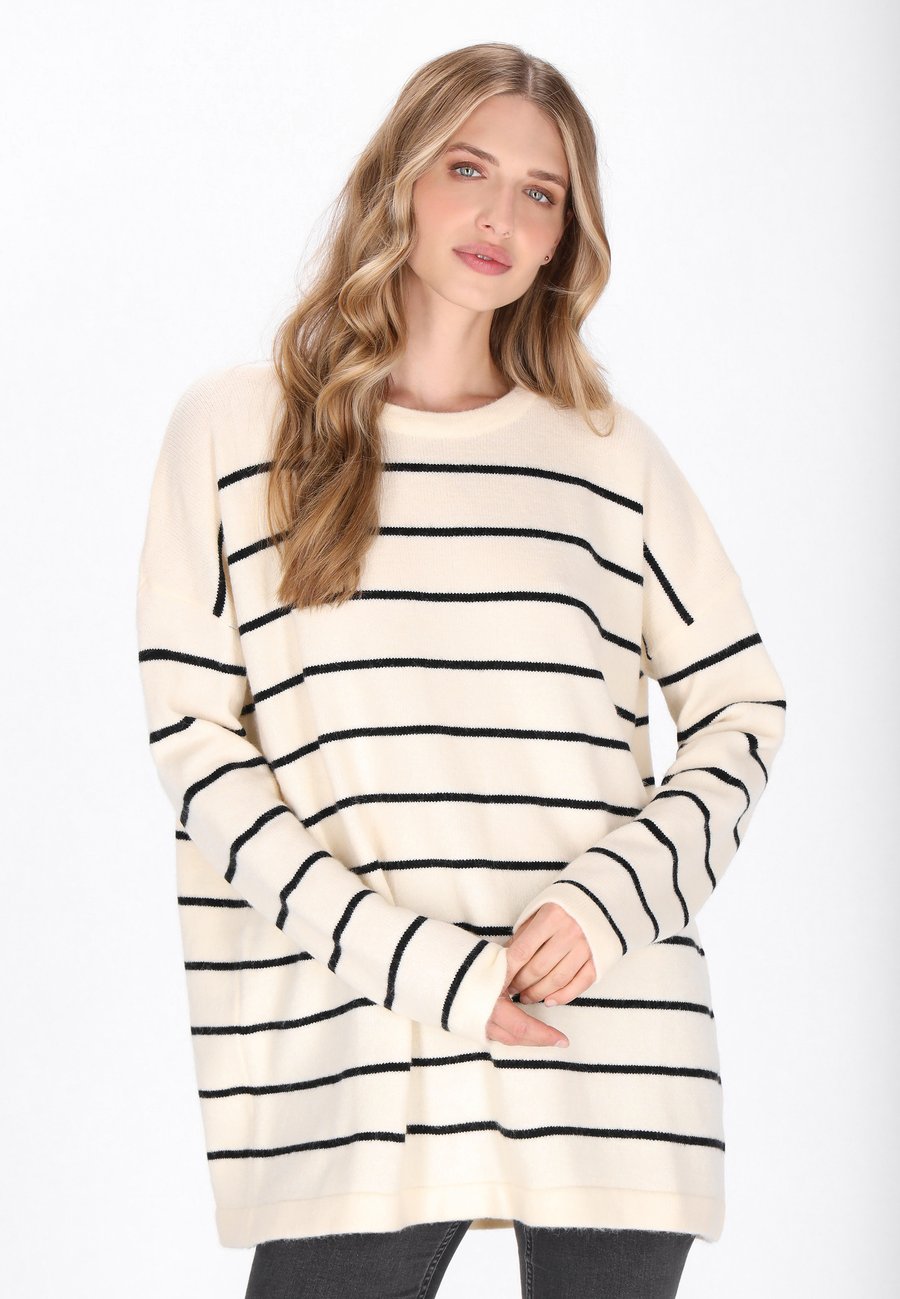 Джемпер DreiMaster Jumper, Offwhite/Black/Off-White
Джемпер DreiMaster Jumper, Offwhite/Black/Off-White