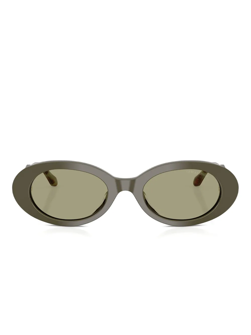Солнцезащитные очки в овальной оправе Giorgio Armani, зеленый
Солнцезащитные очки в овальной оправе Giorgio Armani, зеленый