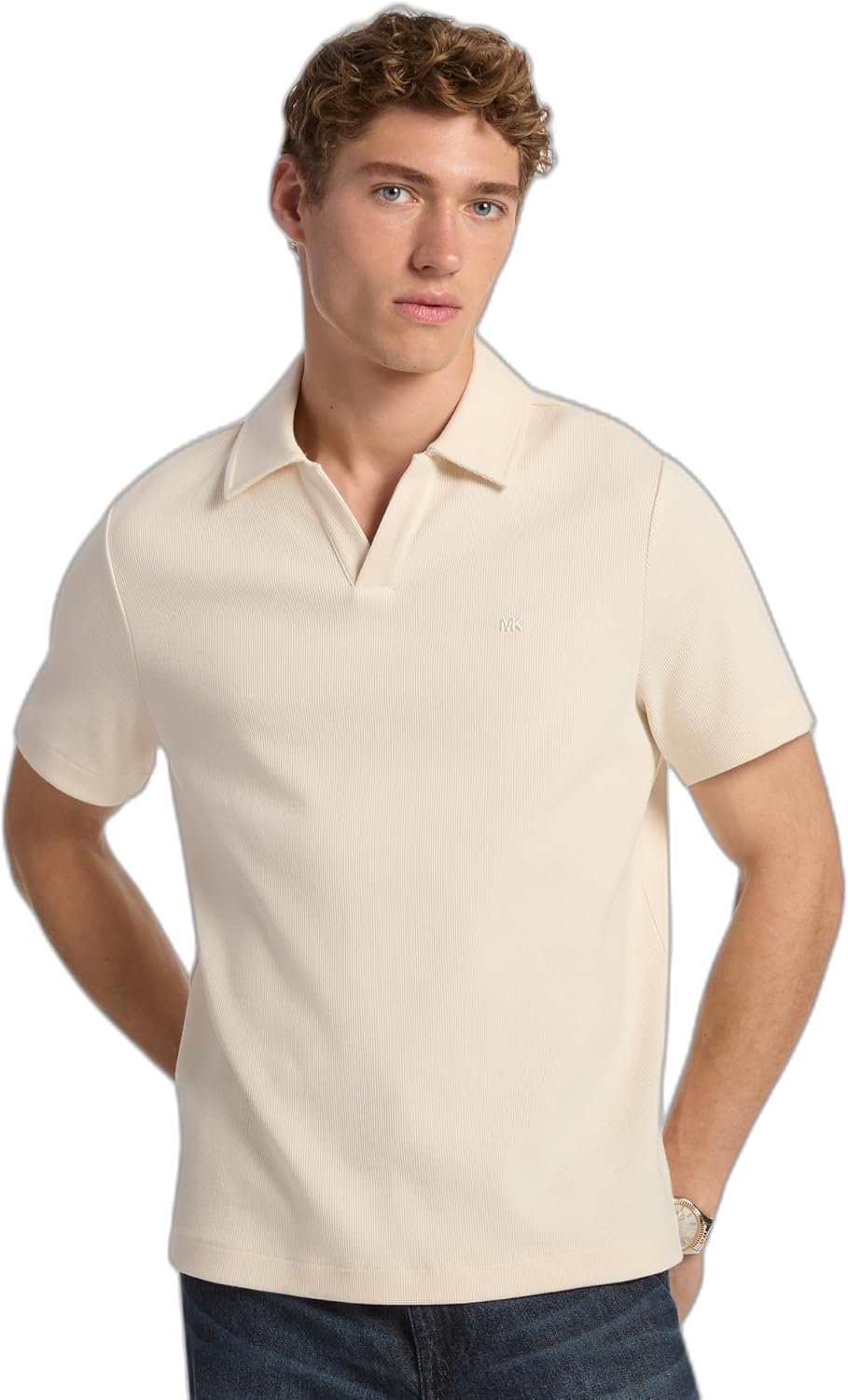 Michael Kors мужская короткая рубашка-поло с ребристым воротником Johnny, Bone, Белый, Michael Kors мужская короткая рубашка-поло с ребристым воротником Johnny, Bone
Michael Kors мужская короткая рубашка-поло с ребристым воротником Johnny, Bone, Белый, Michael Kors мужская короткая рубашка-поло с ребристым воротником Johnny, Bone