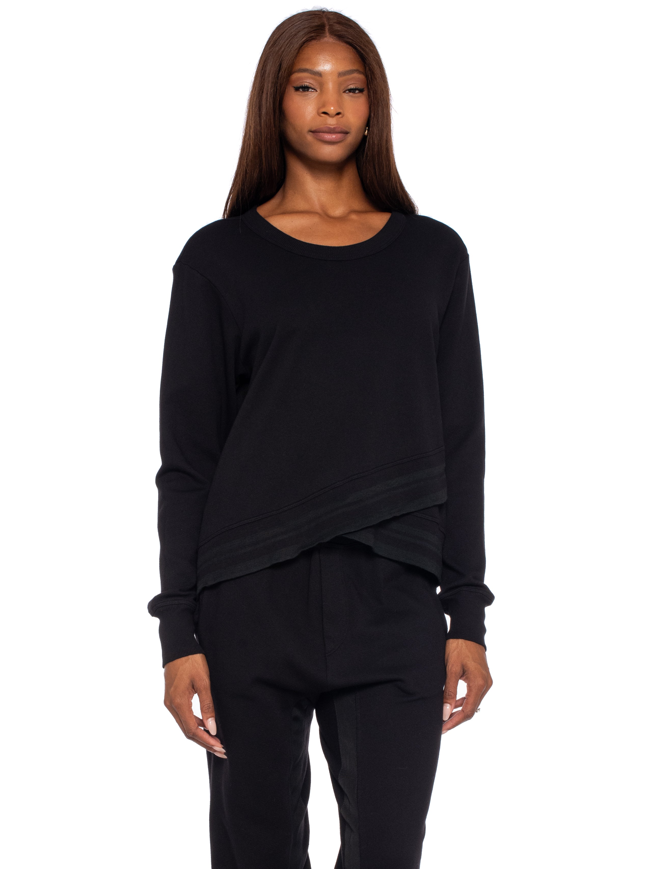 Свитшот Crew с полосатой отделкой Wilt, черный
Свитшот Crew с полосатой отделкой Wilt, черный