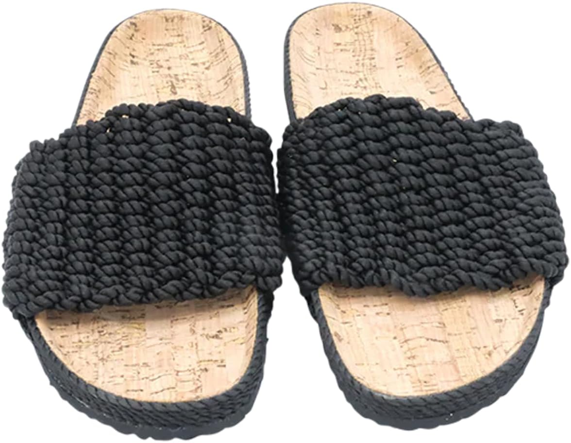 Сандалии Nomadic State of Mind с пробковой стелькой, с поддержкой свода стопы, легкие, ручной работы из устойчивой веревки, унисекс для мужчин и женщин (черные)
Сандалии Nomadic State of Mind с пробковой стелькой, с поддержкой свода стопы, легкие, ручной работы из устойчивой веревки, унисекс для мужчин и женщин (черные)