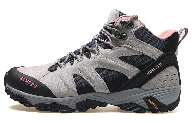 Кроссовки для походов и треккинга женские с высоким берцем серый/розовый Humtto
Кроссовки для походов и треккинга женские с высоким берцем серый/розовый Humtto