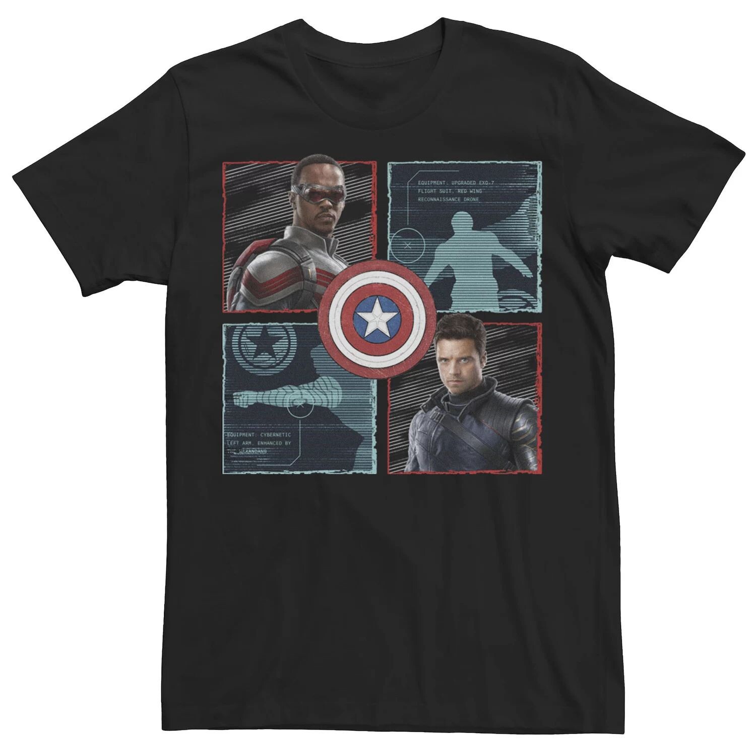 Мужская футболка Marvel Falcon And The Winter Soldier Box Up Heroes Licensed Character
Мужская футболка Marvel Falcon And The Winter Soldier Box Up Heroes Licensed Character