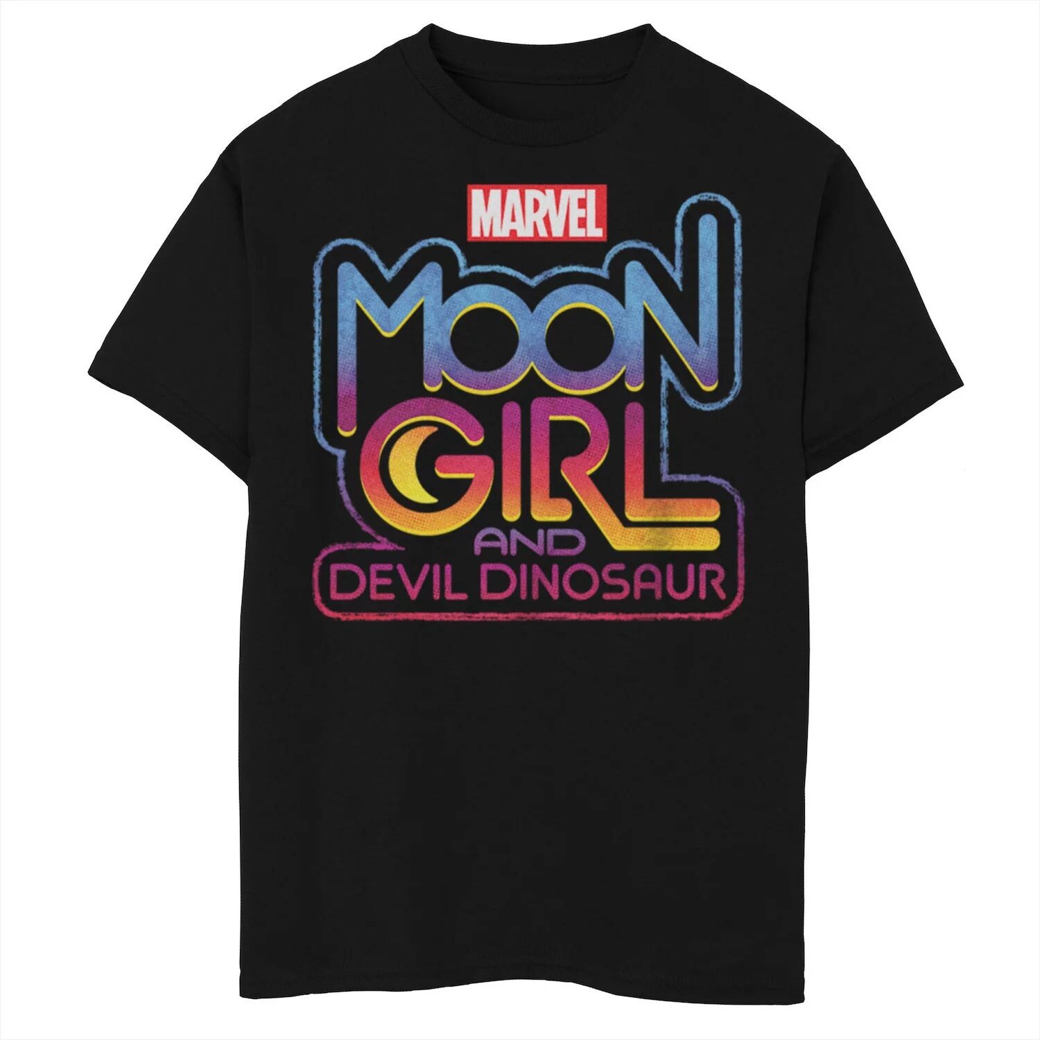 Футболка с основным логотипом и графическим рисунком динозавра Marvel Moon Girl and Devil для мальчиков 8–20 лет Marvel 
Футболка с основным логотипом и графическим рисунком динозавра Marvel Moon Girl and Devil для мальчиков 8–20 лет Marvel