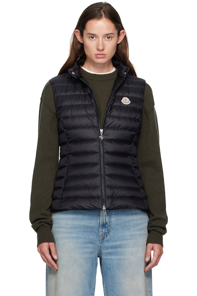 Пуховый жилет Игена Moncler, черный
Пуховый жилет Игена Moncler, черный