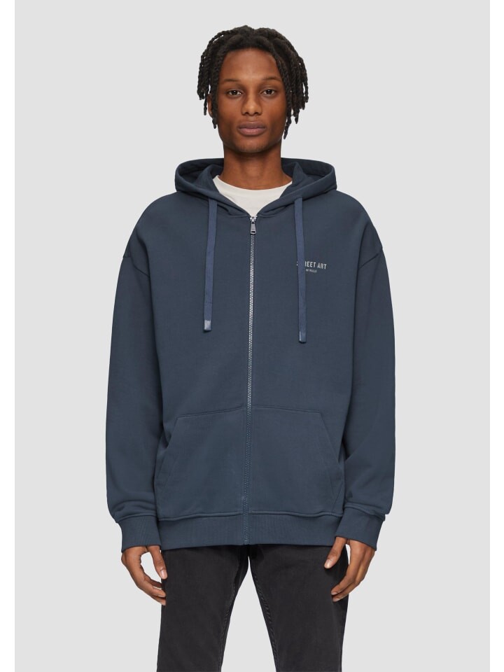 Переходная куртка QS Sweatshirt Jacke langarm, синий
Переходная куртка QS Sweatshirt Jacke langarm, синий