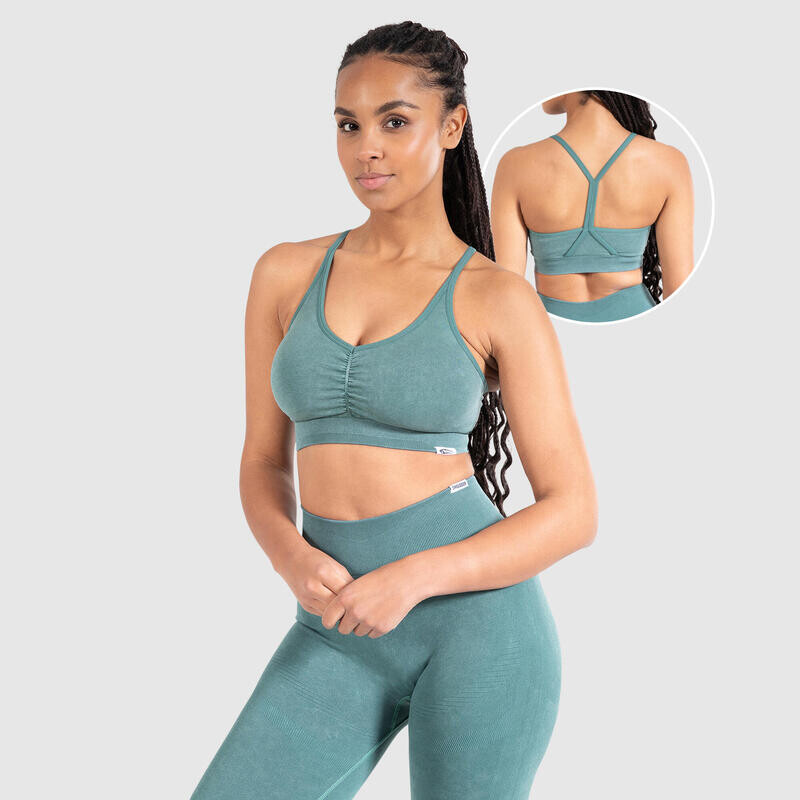 Спортивный бюстгальтер Smilodox, темно-зеленый
Спортивный бюстгальтер Smilodox, темно-зеленый