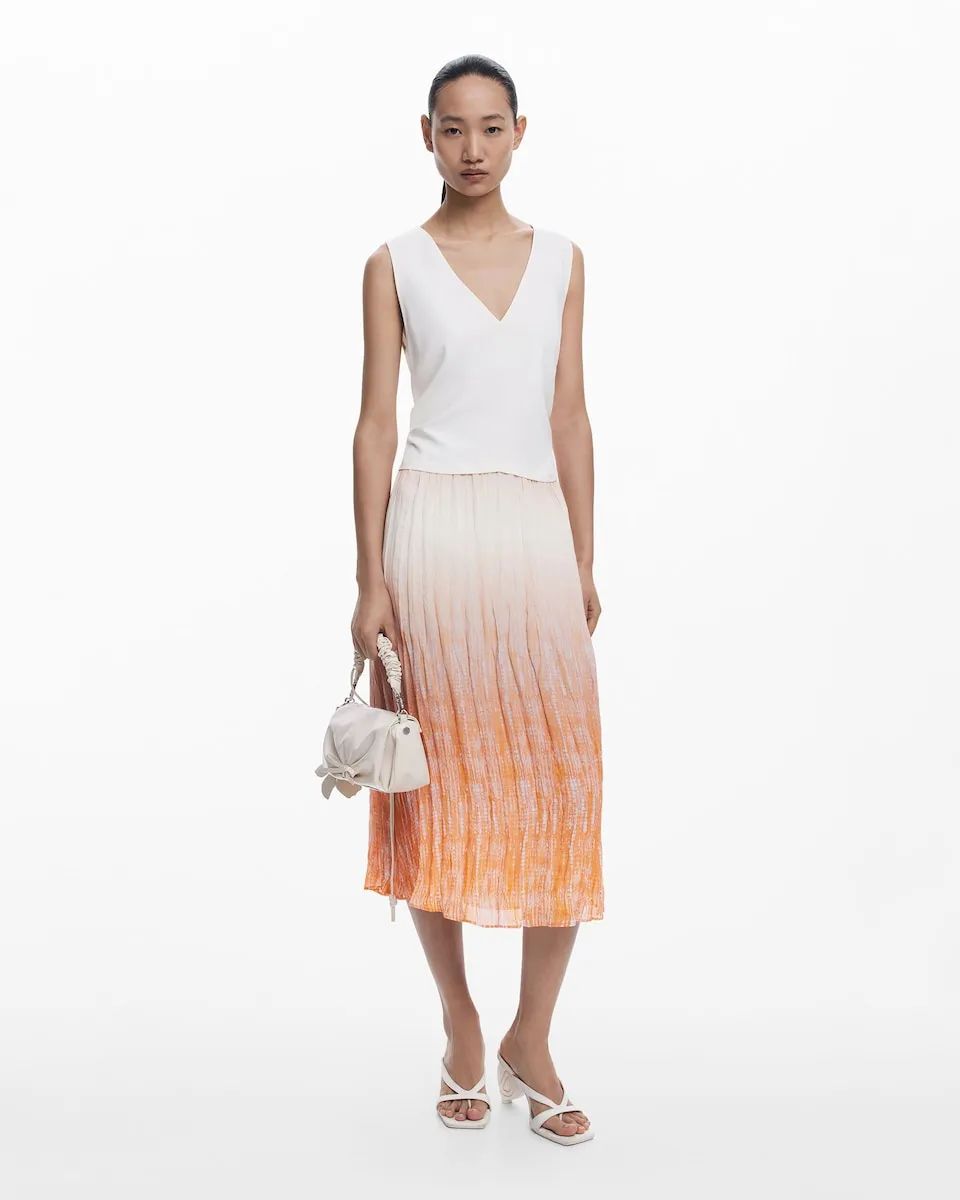 Платье 2 в 1 с градиентом Desigual, оранжевый
Платье 2 в 1 с градиентом Desigual, оранжевый