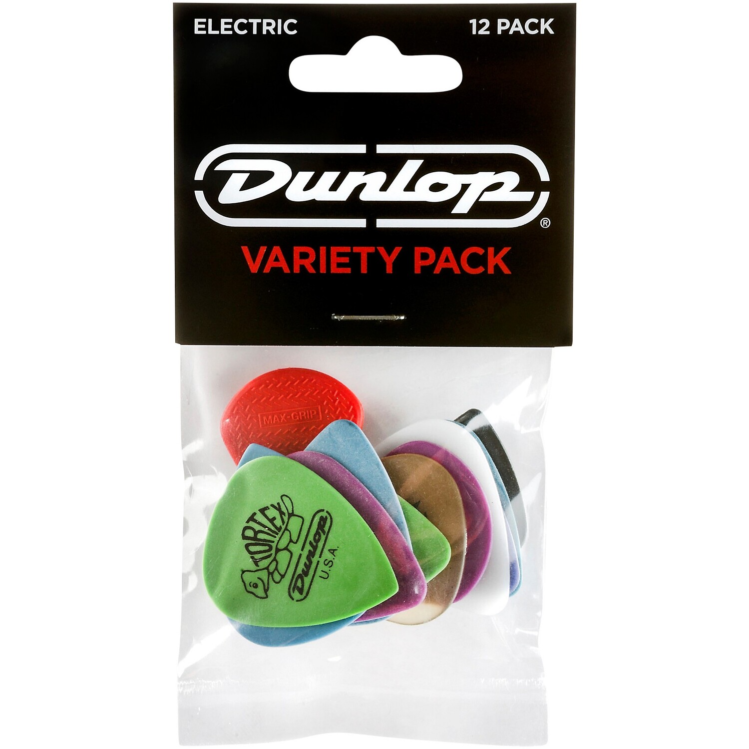Набор из 12 комплектов Dunlop Electric Variety
Набор из 12 комплектов Dunlop Electric Variety