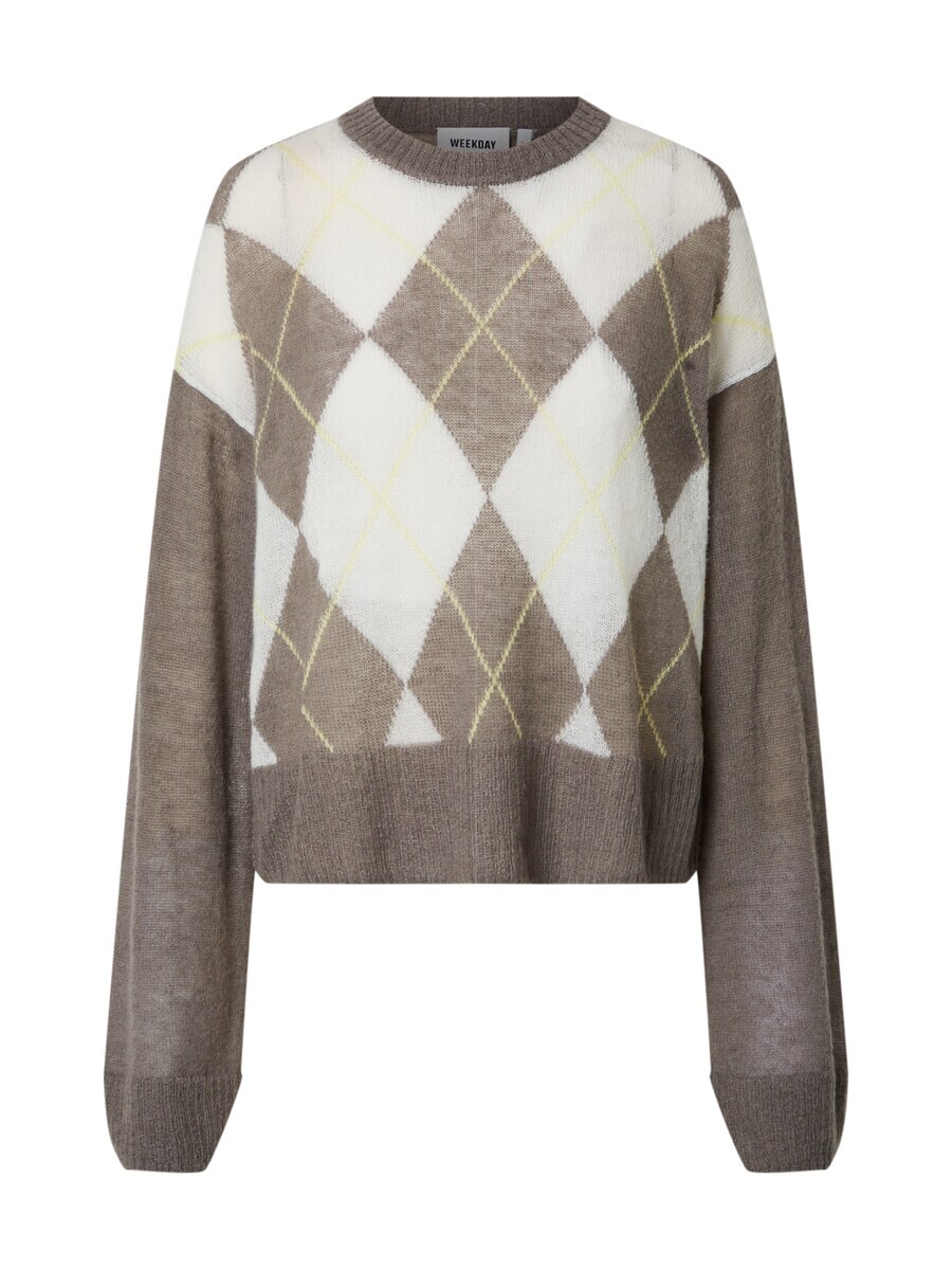 Тонкий вязаный свитер WEEKDAY Sweater, цвет chamois 
Тонкий вязаный свитер WEEKDAY Sweater, цвет chamois