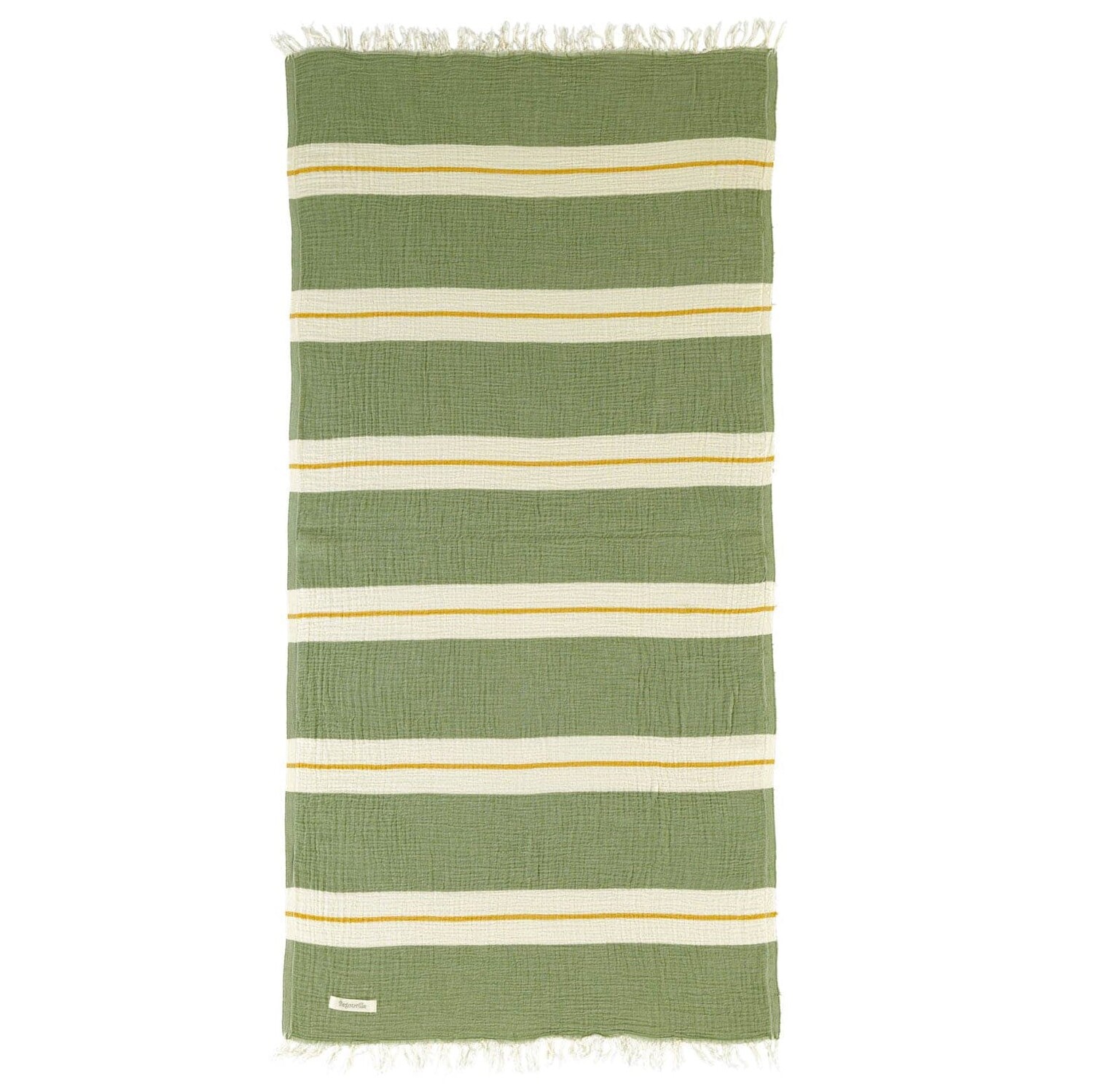 Пляжное полотенце Fouta в полоску, хлопковый муслин - Chelsea Begonville, цвет Verde
Пляжное полотенце Fouta в полоску, хлопковый муслин - Chelsea Begonville, цвет Verde