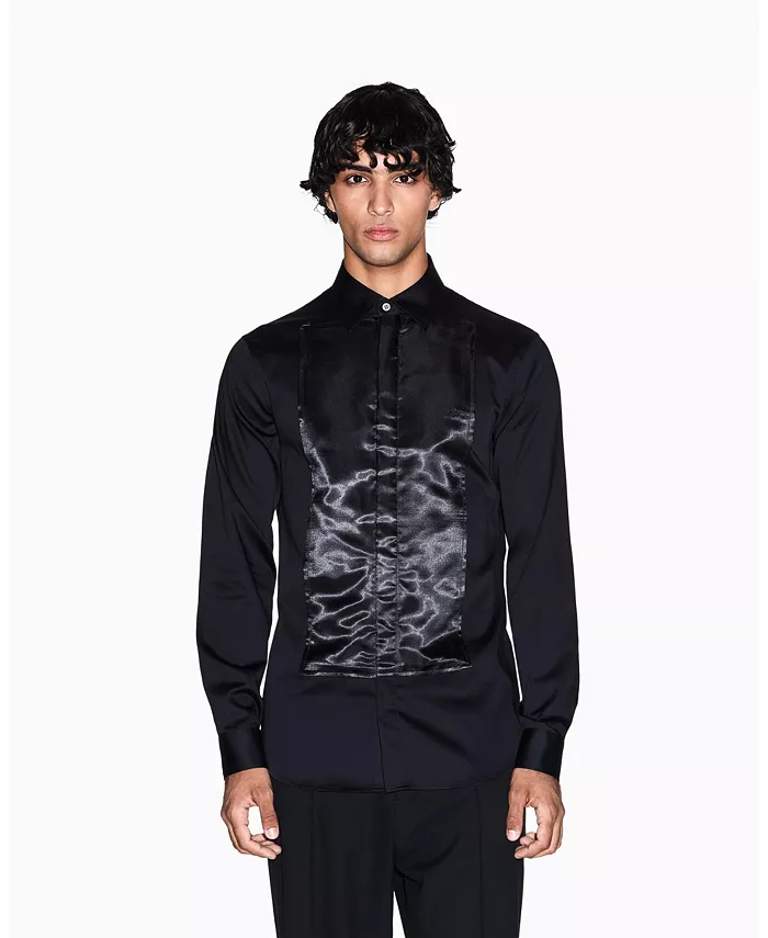 Мужская ночная лабораторная сатиновая рубашка Box Woven A|X Armani Exchange, черный
Мужская ночная лабораторная сатиновая рубашка Box Woven A|X Armani Exchange, черный