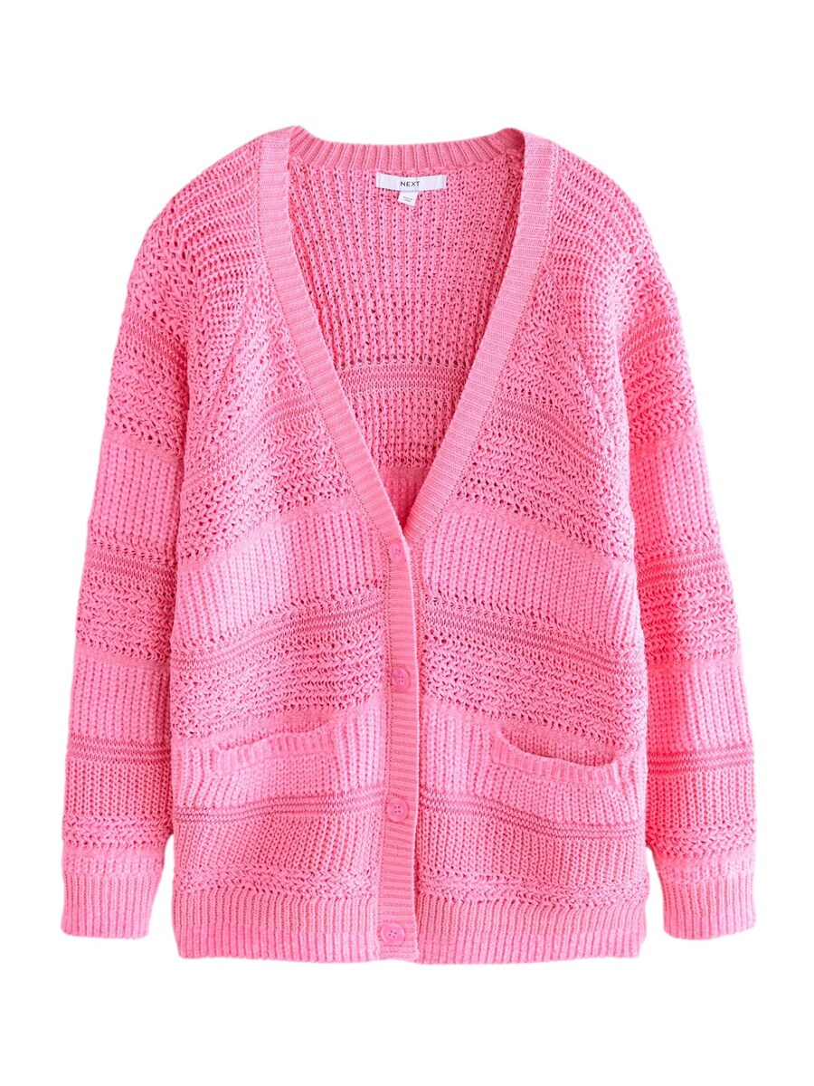 Вязаный кардиган Next, светло-розовый
Вязаный кардиган Next, светло-розовый