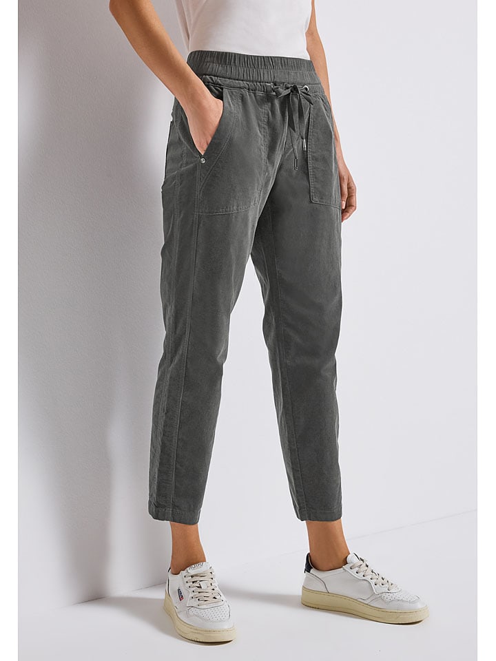 Брюки антрацитового цвета Street One
Брюки антрацитового цвета Street One