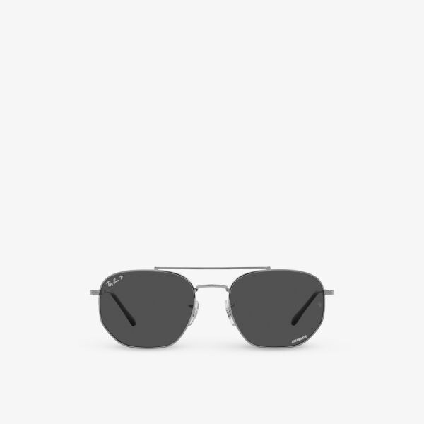 RB3707 солнцезащитные очки неправильной формы из бронзы Ray-Ban, серый
RB3707 солнцезащитные очки неправильной формы из бронзы Ray-Ban, серый