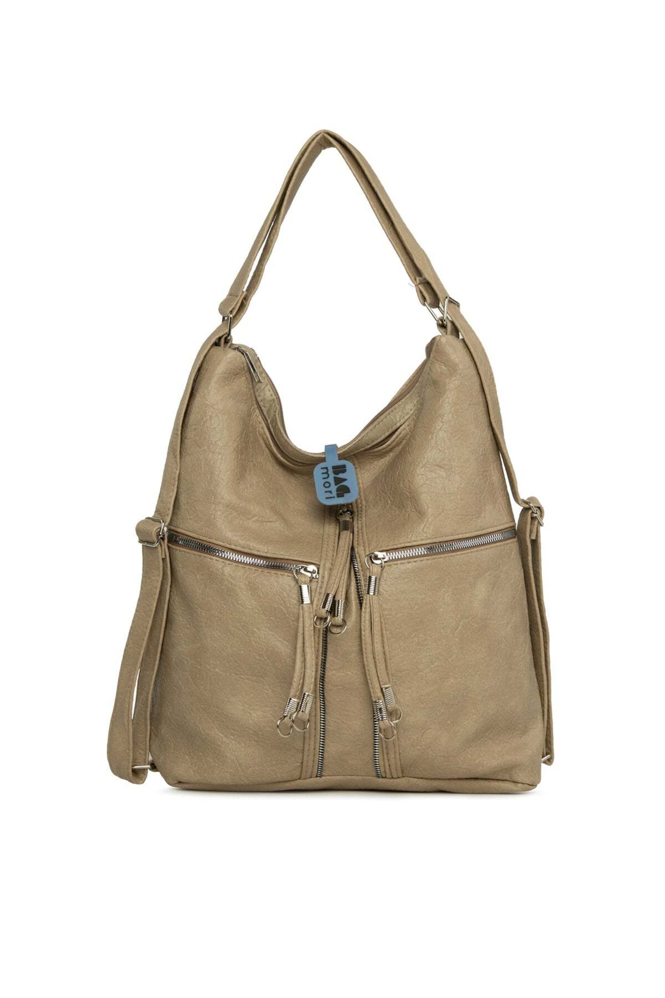 Bagmori Плечевая сумка в темно-бежевом цвете
Bagmori Плечевая сумка в темно-бежевом цвете