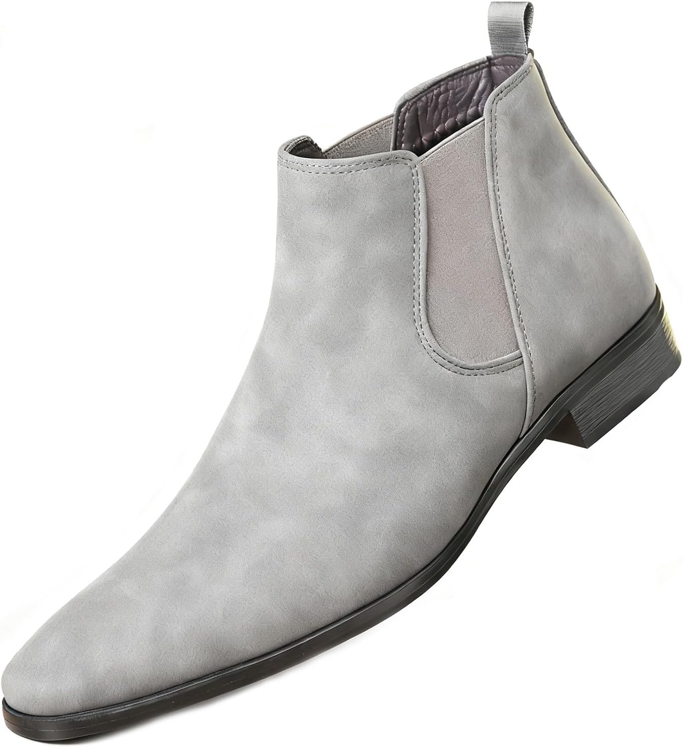 Мужские замшевые ботинки-челси ENOEGMSD с эластичной вставкой, стильные ботинки на низком каблуке, удобные формальные ботинки для свадьбы, вечеринки или делового повседневного ношения, серый
Мужские замшевые ботинки-челси ENOEGMSD с эластичной вставкой, стильные ботинки на низком каблуке, удобные формальные ботинки для свадьбы, вечеринки или делового повседневного ношения, серый