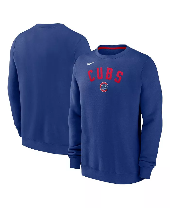 Мужская классическая флисовая толстовка Royal Chicago Cubs Performance Pullover Nike
Мужская классическая флисовая толстовка Royal Chicago Cubs Performance Pullover Nike