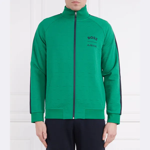 Толстовка обычного кроя Boss x ajbxng skarley Boss, зеленый 
Толстовка обычного кроя Boss x ajbxng skarley Boss, зеленый