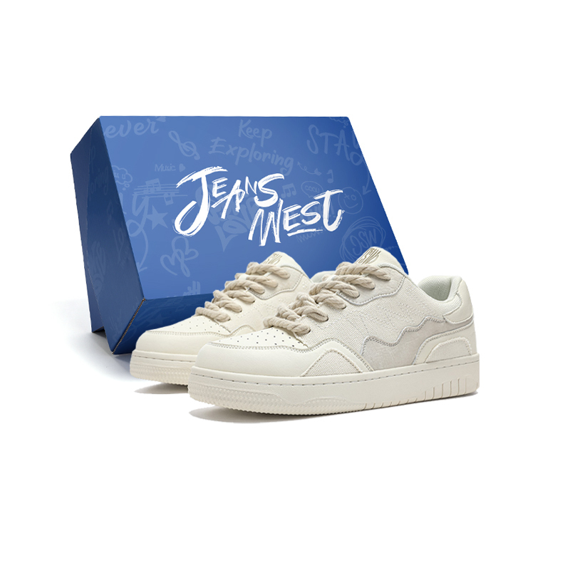 JEANSWEST Абразивоустойчивые дышащие низкие скейтерские кроссовки для мужчин с эффектом увеличения роста - бежевые, цвет Beige
JEANSWEST Абразивоустойчивые дышащие низкие скейтерские кроссовки для мужчин с эффектом увеличения роста - бежевые, цвет Beige