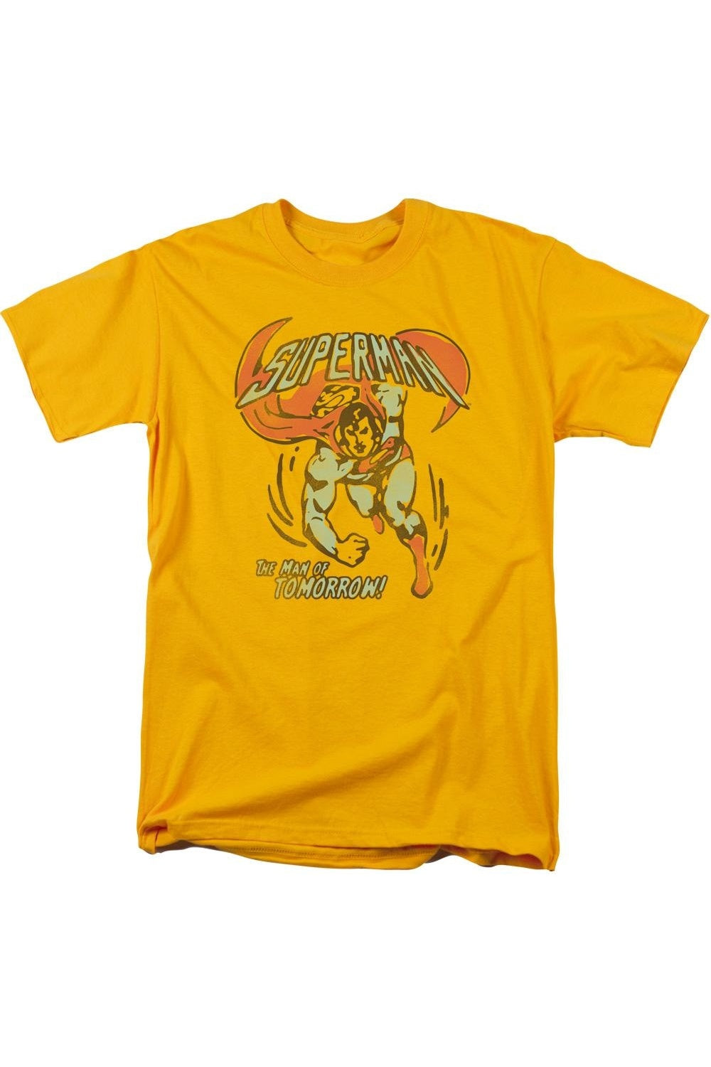 Футболка с коротким рукавом для взрослых DC Comics Tomorrow Man Gildan, золотой
Футболка с коротким рукавом для взрослых DC Comics Tomorrow Man Gildan, золотой