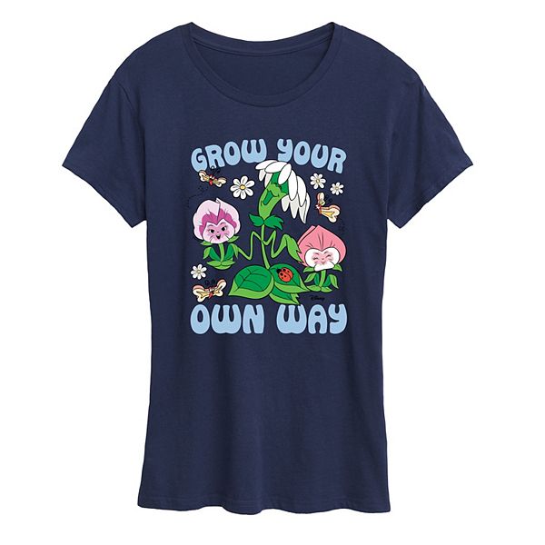 Футболка с принтом Alice in Wonderland Women's Flowers Grow Disney, Navy
Футболка с принтом Alice in Wonderland Women's Flowers Grow Disney, Navy