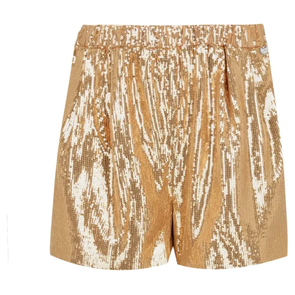 Шорты стандартного кроя My Twin, золотой
Шорты стандартного кроя My Twin, золотой