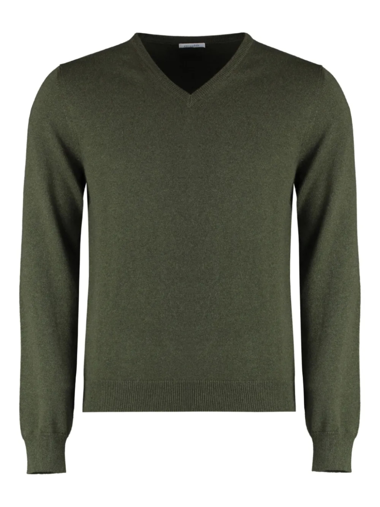 Свитер с V-образным вырезом Malo, зеленый
Свитер с V-образным вырезом Malo, зеленый