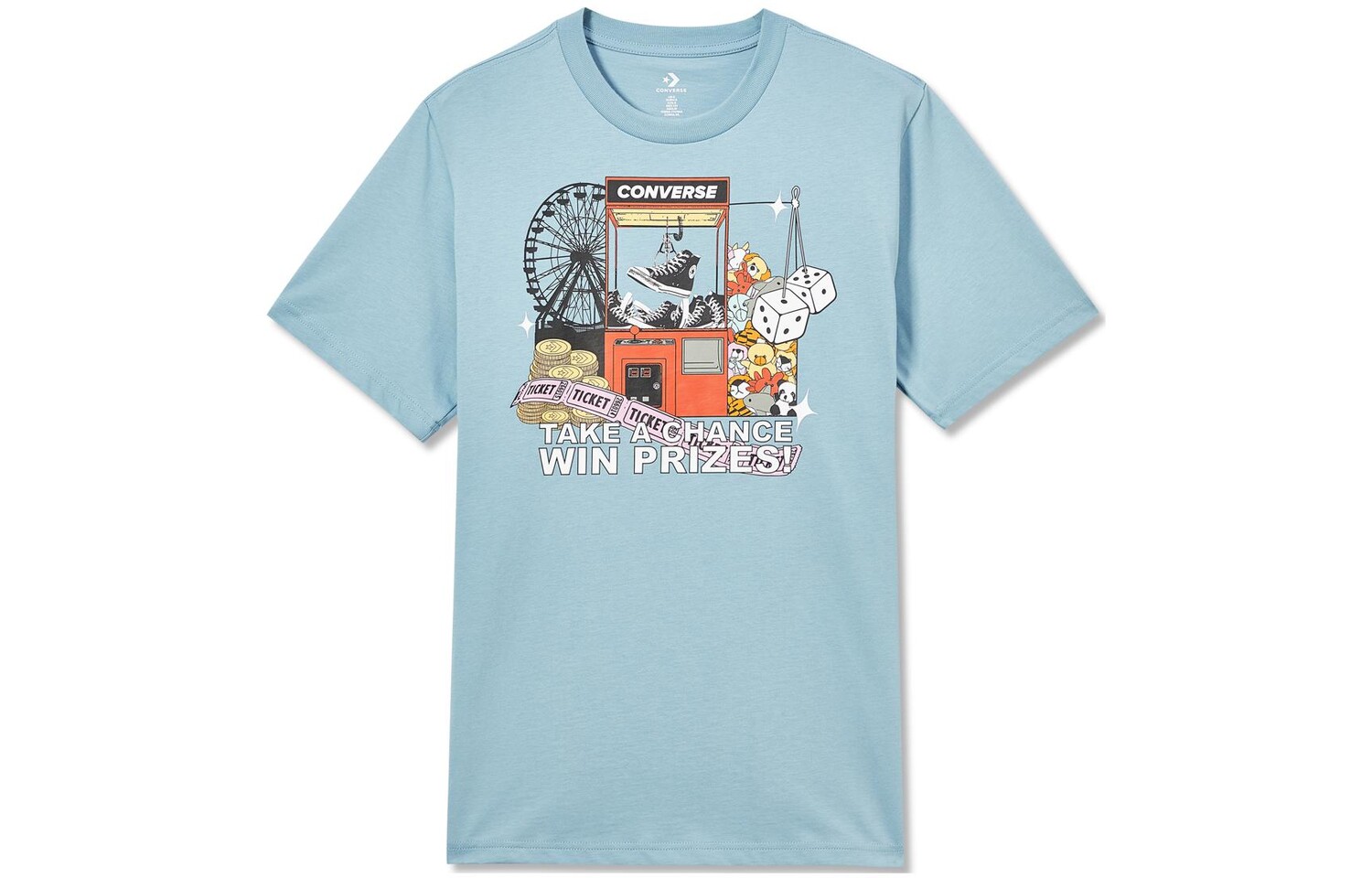 Мужская футболка Converse, цвет Blue
Мужская футболка Converse, цвет Blue