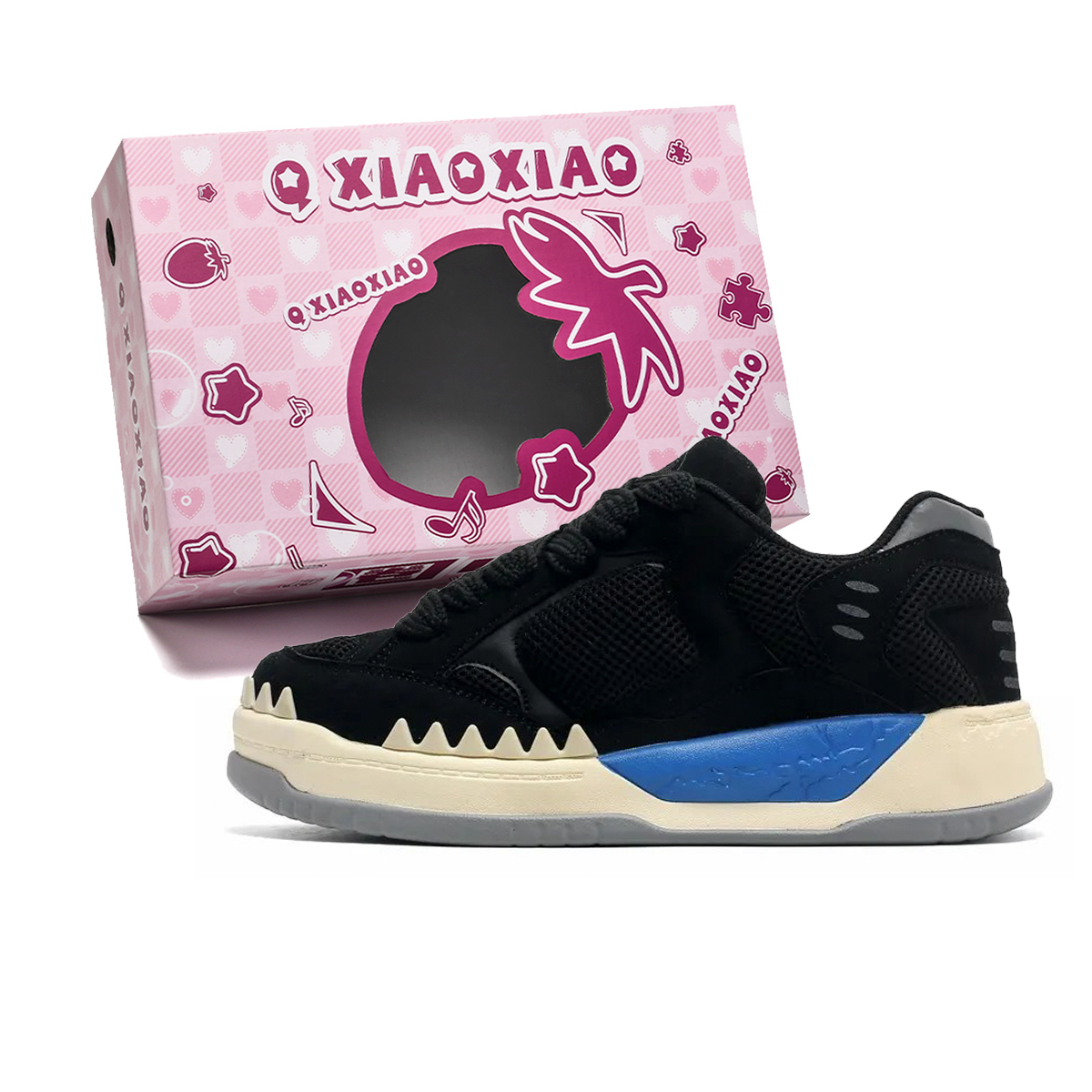 Circle small Абразивостойкие легкие низкие скейтбордские кроссовки унисекс черно-синие, цвет Black Blue
Circle small Абразивостойкие легкие низкие скейтбордские кроссовки унисекс черно-синие, цвет Black Blue