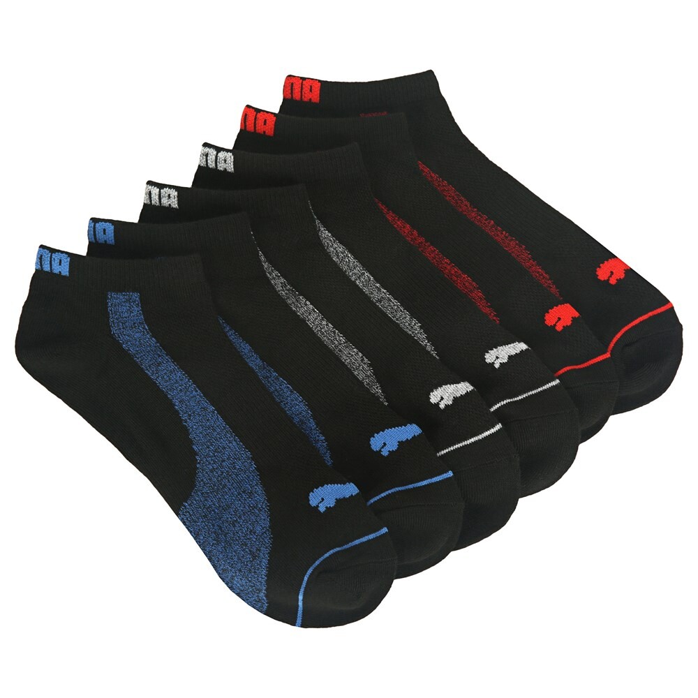 Набор из 6 мужских носков с низким вырезом Puma, черный
Набор из 6 мужских носков с низким вырезом Puma, черный